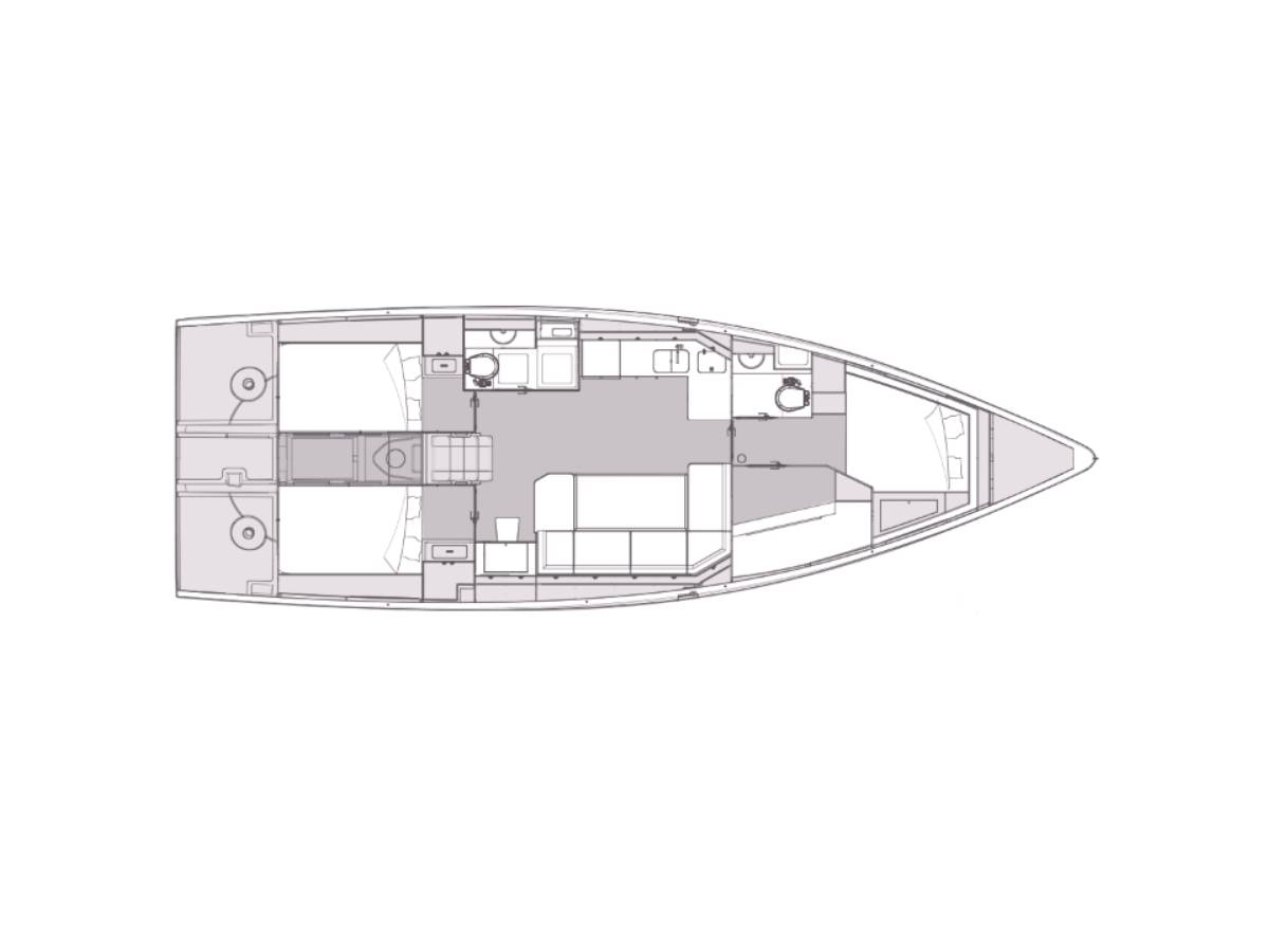 Elan Impression 45, Skipper's Girl | Yachtcharter Kroatien