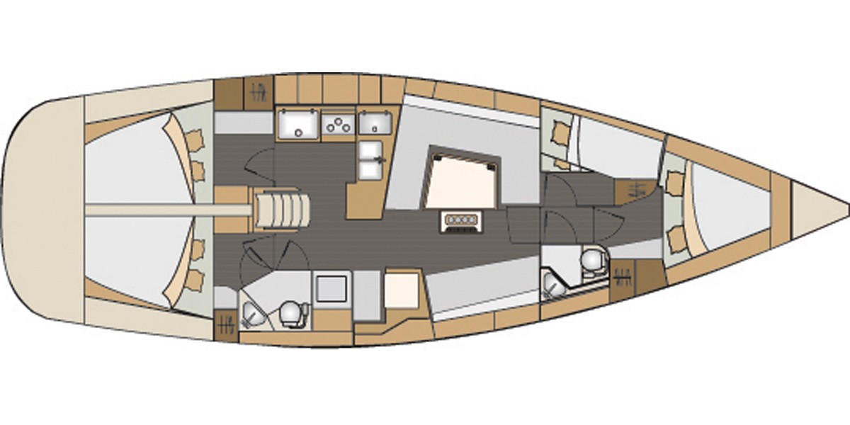 Elan Impression 45, Anita | Yacht Charter Croatia