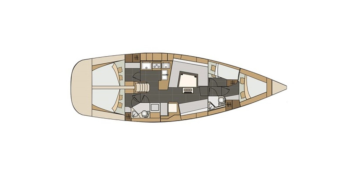 Elan Impression 45, Vera | Yacht Charter Croatia