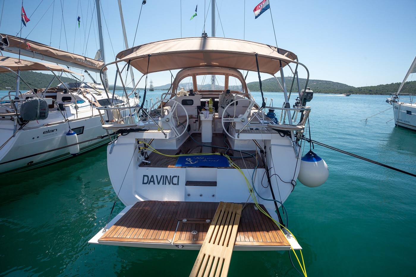 Elan Impression 45, DaVinci | Yacht Charter Croatia