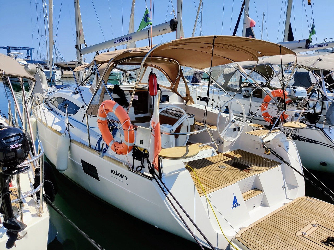 Elan Impression 45, Aciano | Yacht Charter Croatia