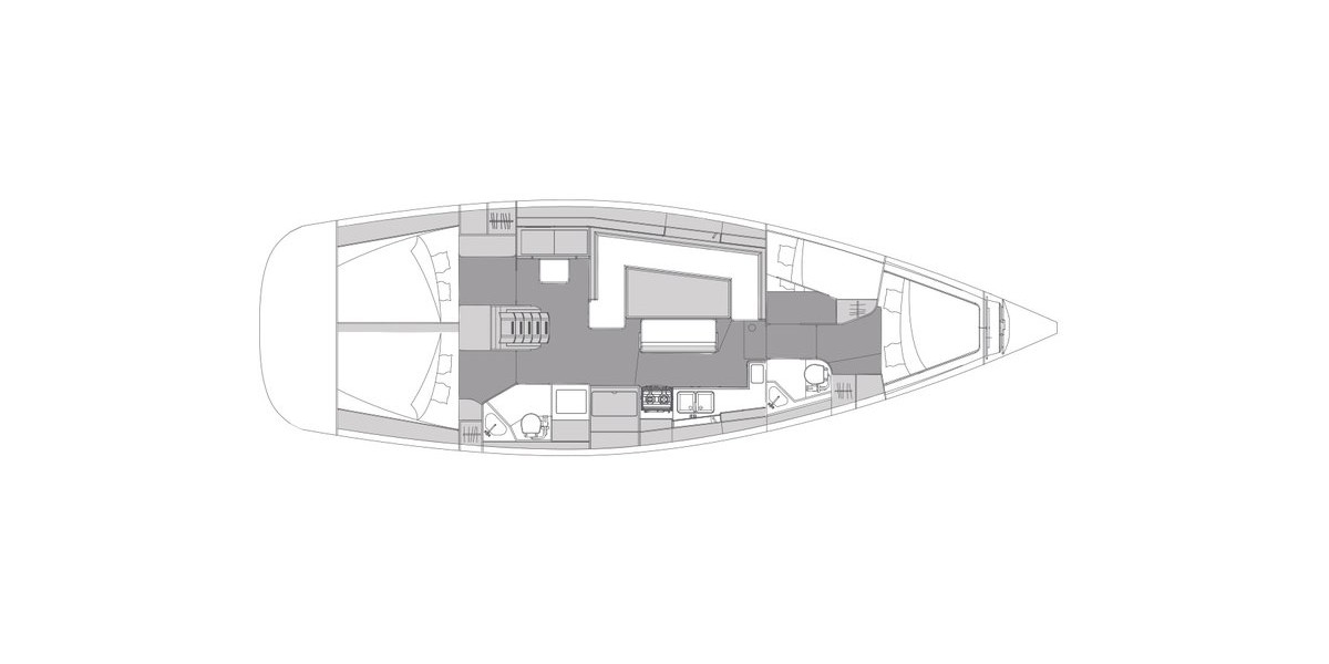 Elan Impression 45.1, Anaya | Yacht Charter Croatia