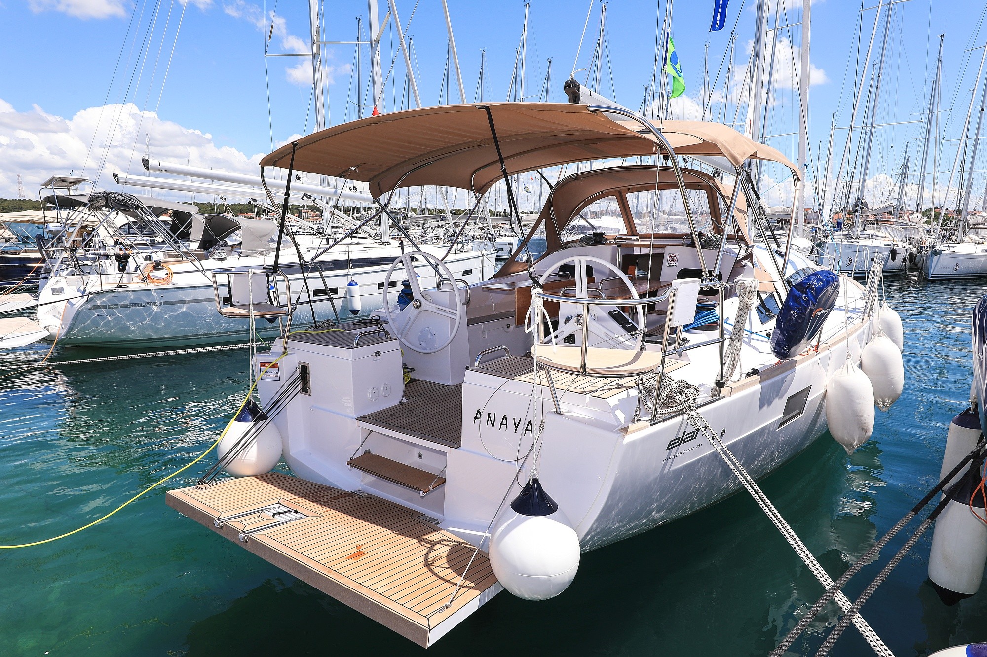 Elan Impression 45.1, Anaya | Yacht Charter Croatia