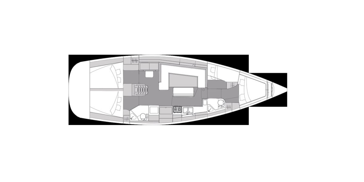 Elan Impression 45.1, Pasithea | Yacht Charter Croatia