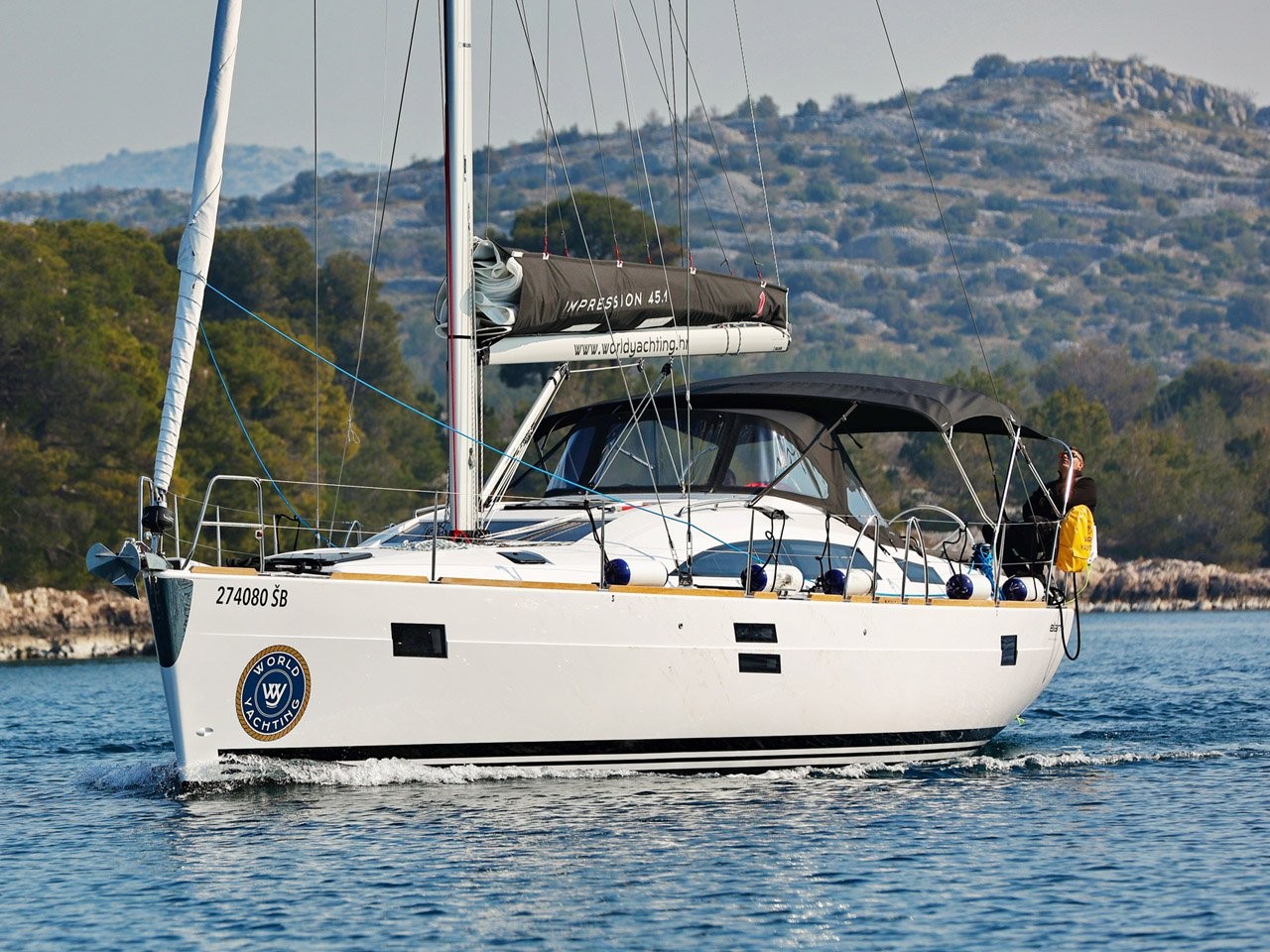 Elan Impression 45.1, Luna | Yacht Charter Croatia
