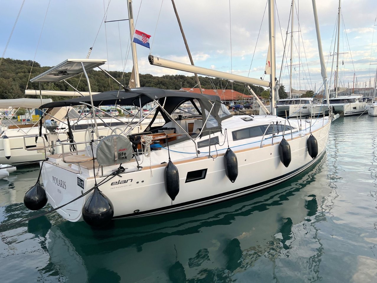 Elan Impression 45.1, Polaris | Yacht Charter Croatia