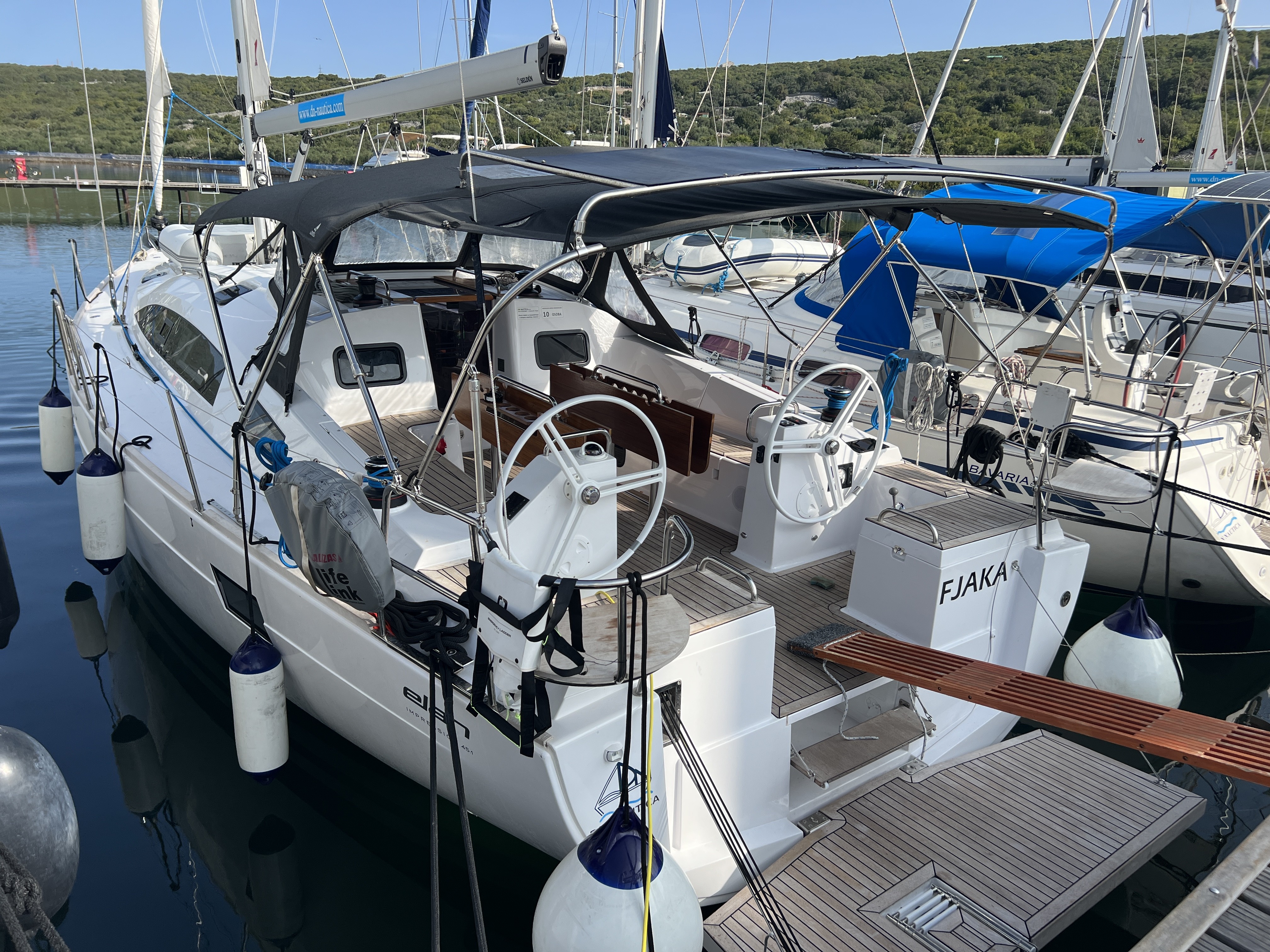 Elan Impression 45.1, Fjaka | Yacht Charter Croatia