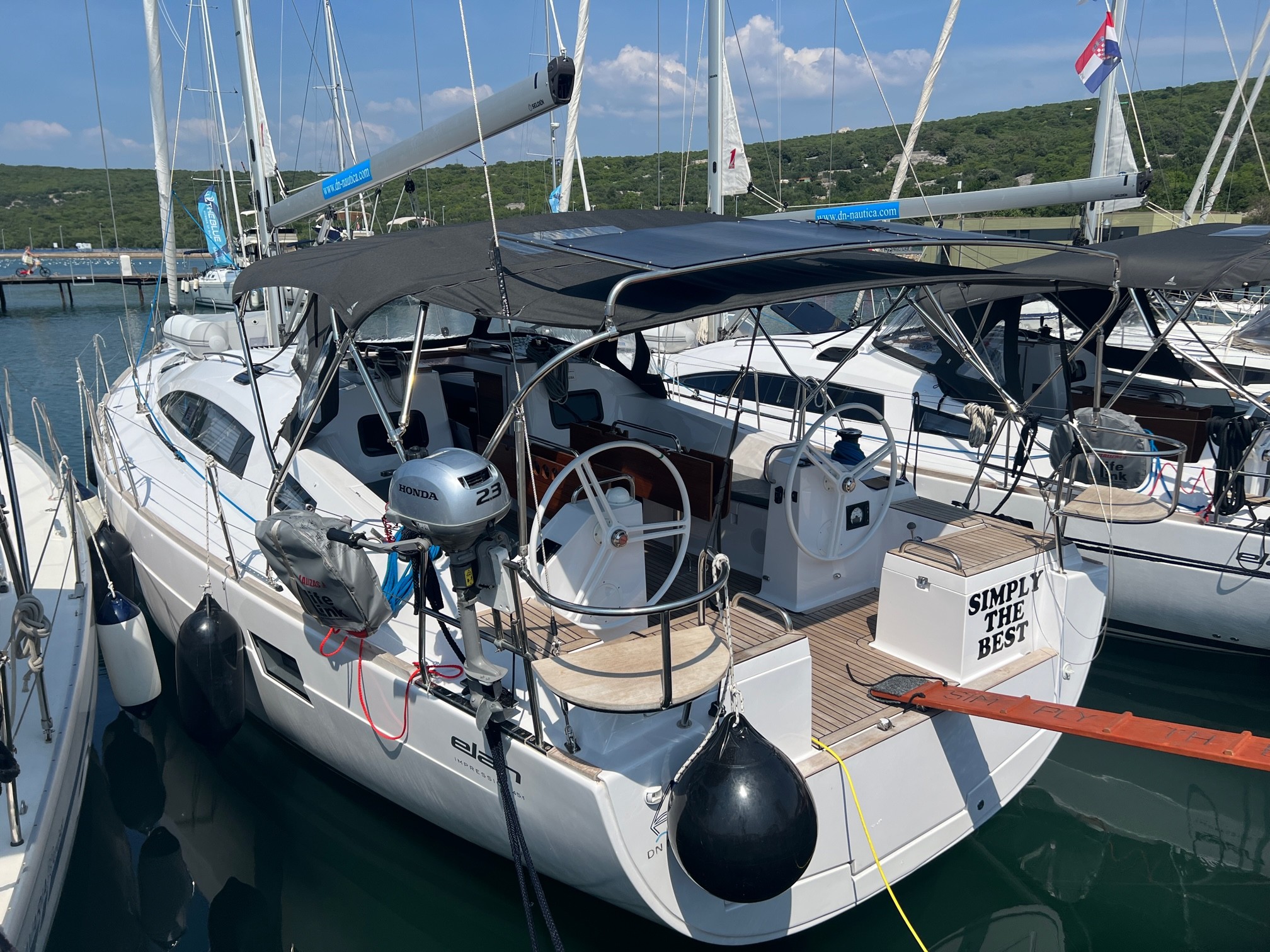Elan Impression 45.1, Simply the Best | Yacht Charter Croatia