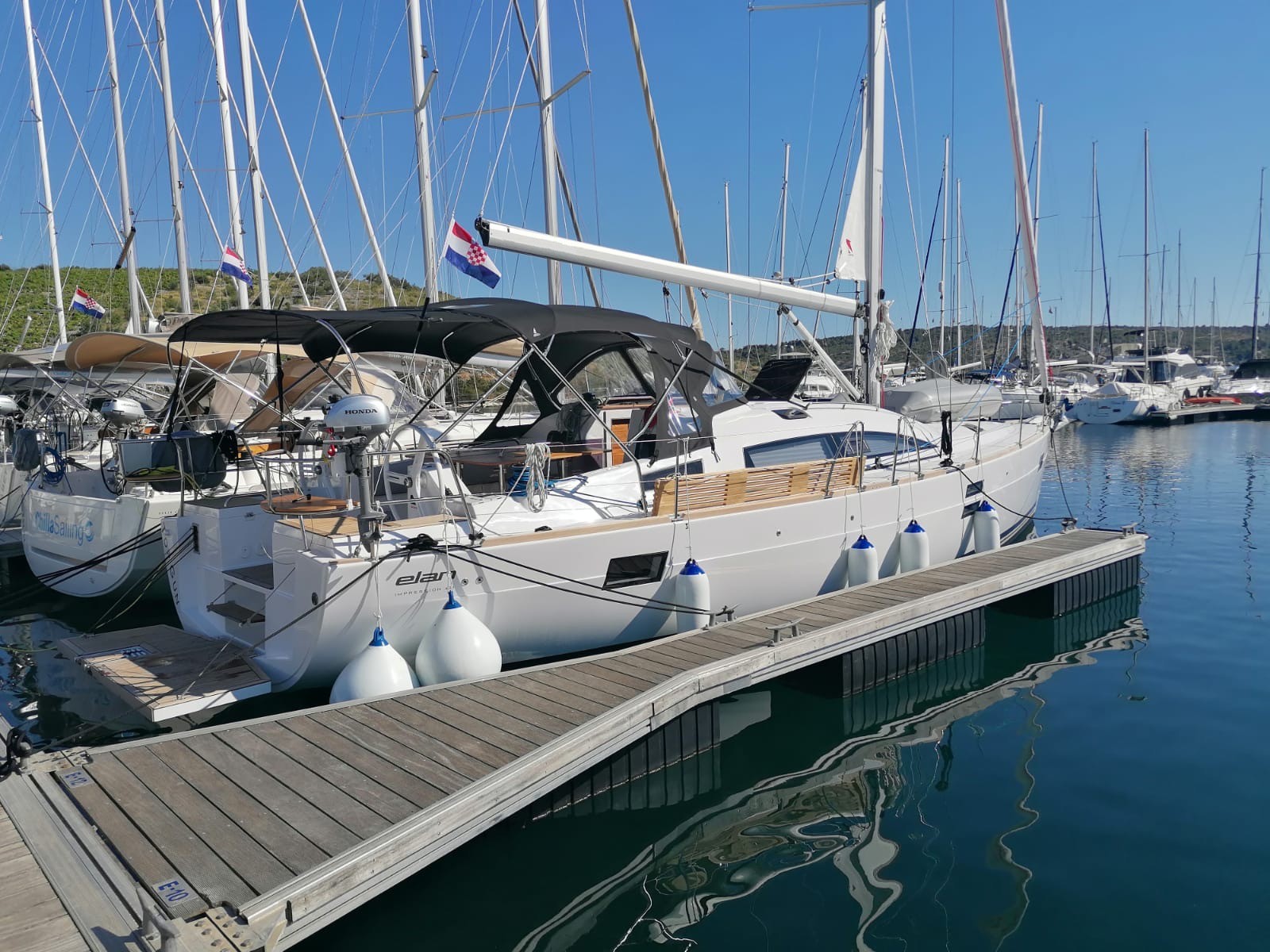Elan Impression 45.1, Top Gun | Yacht Charter Croatia