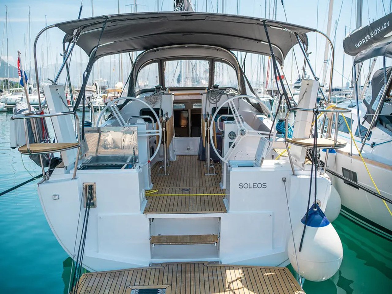 Elan Impression 45.1, Soleos | Yacht Charter Croatia