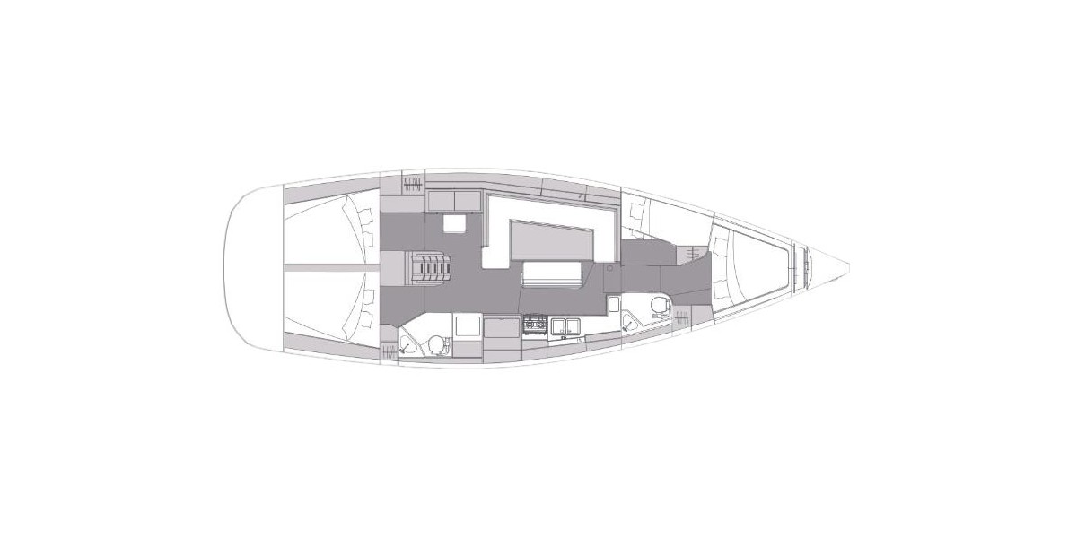 Elan Impression 45.1, Perun | Noleggio di Yacht Croazia