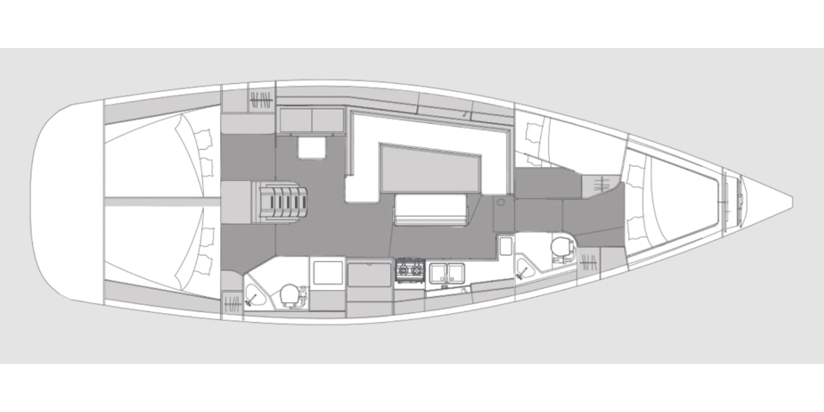 Elan Impression 45.1, Josi | Yacht Charter Croatia