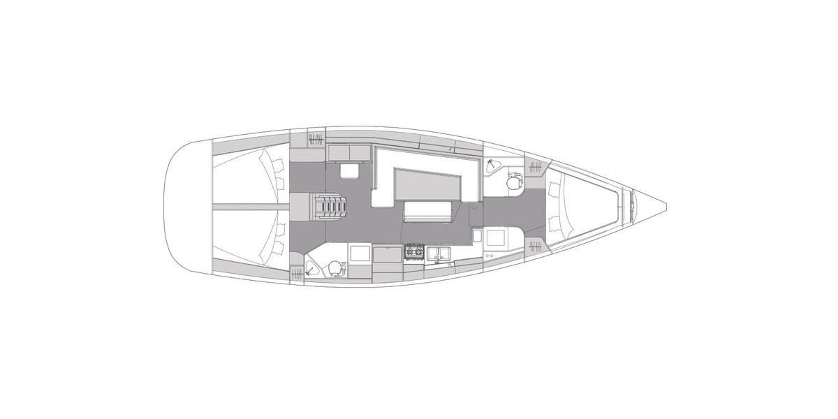 Elan Impression 45.1, Oxygen | Yacht Charter Croatia