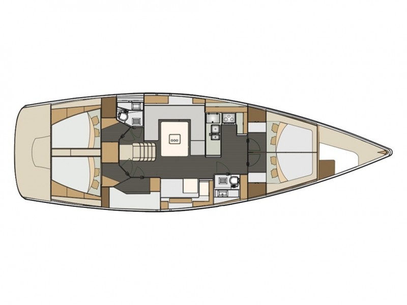 Elan Impression 50, Abena | Yacht Charter Croatia