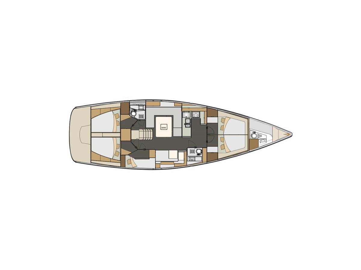 Elan Impression 50, P & B | Yacht Charter Croatia
