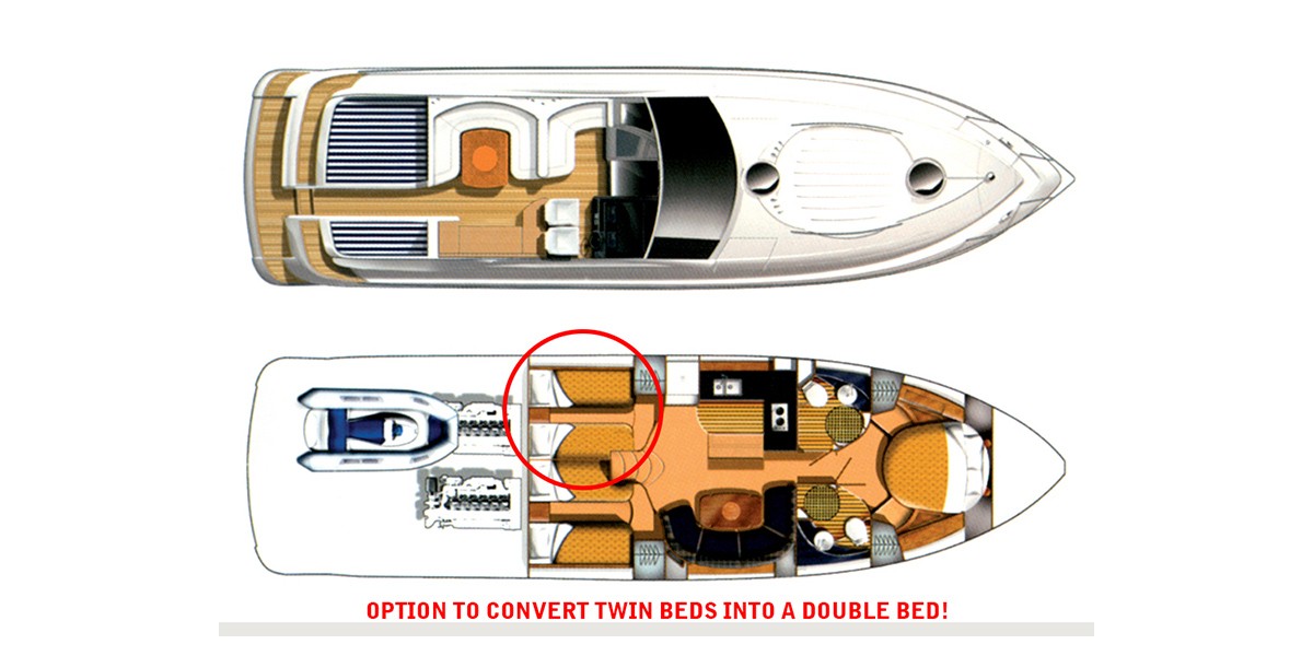 Fairline Targa 52 GT, Katrin | Yacht Charter Croatia