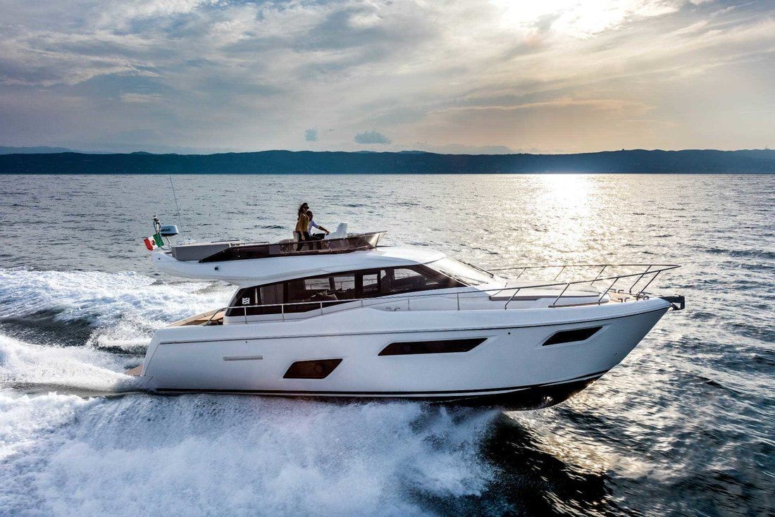 Ferretti Yachts 450, Lady Esmeralda | Yachtcharter Kroatien