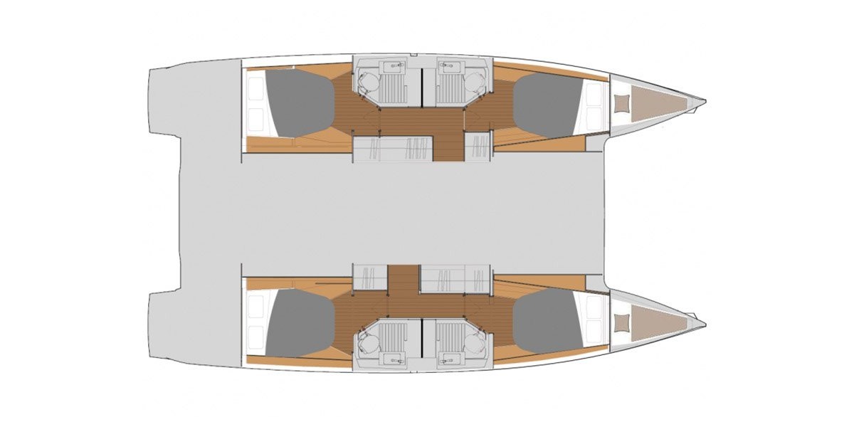 Fountaine Pajot Astrea 42, Imagine | Yacht Charter Croatia