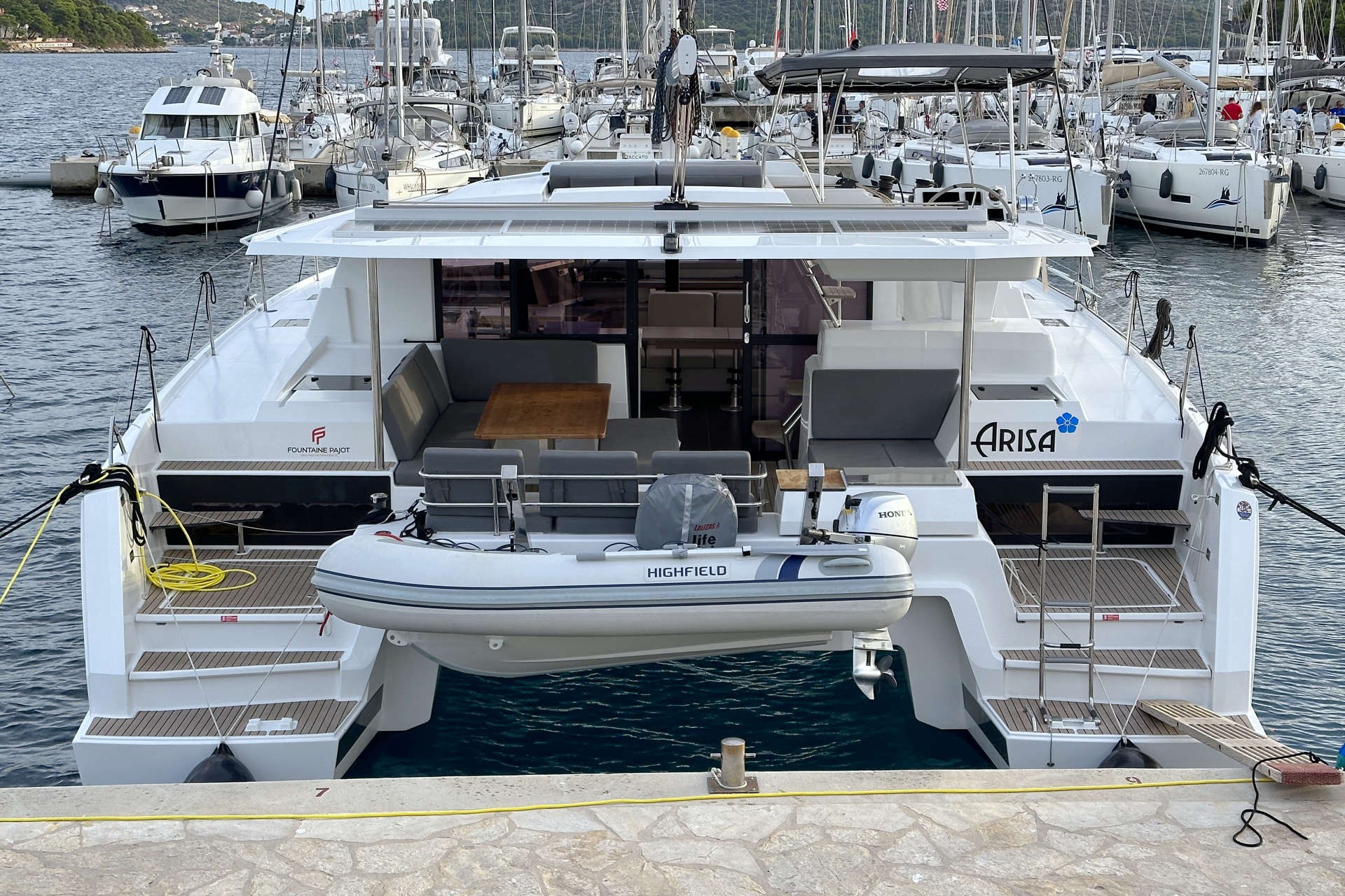 Fountaine Pajot Astrea 42, Arisa | Yacht Charter Croatia