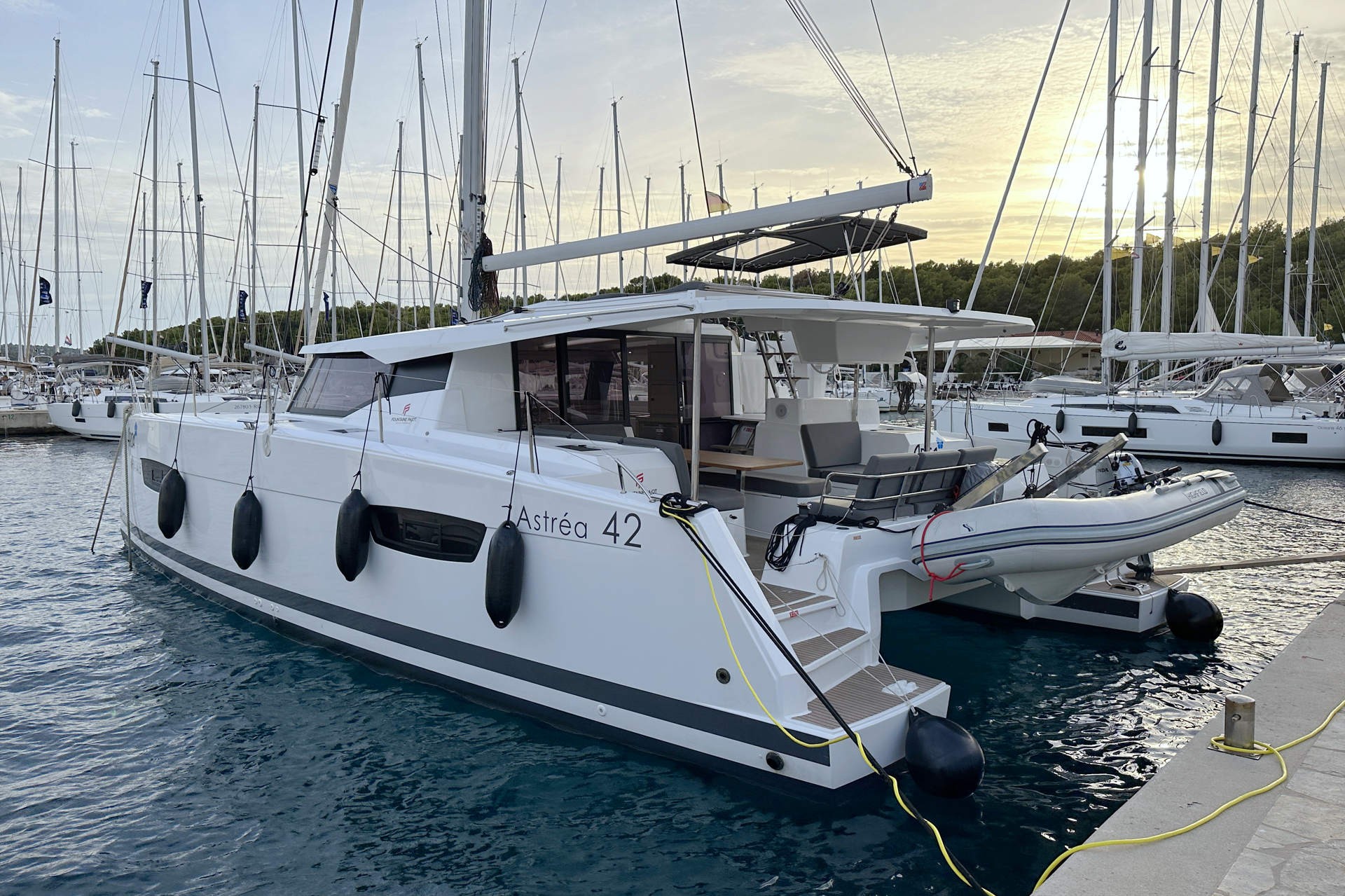 Fountaine Pajot Astrea 42, Arisa | Yacht Charter Croatia