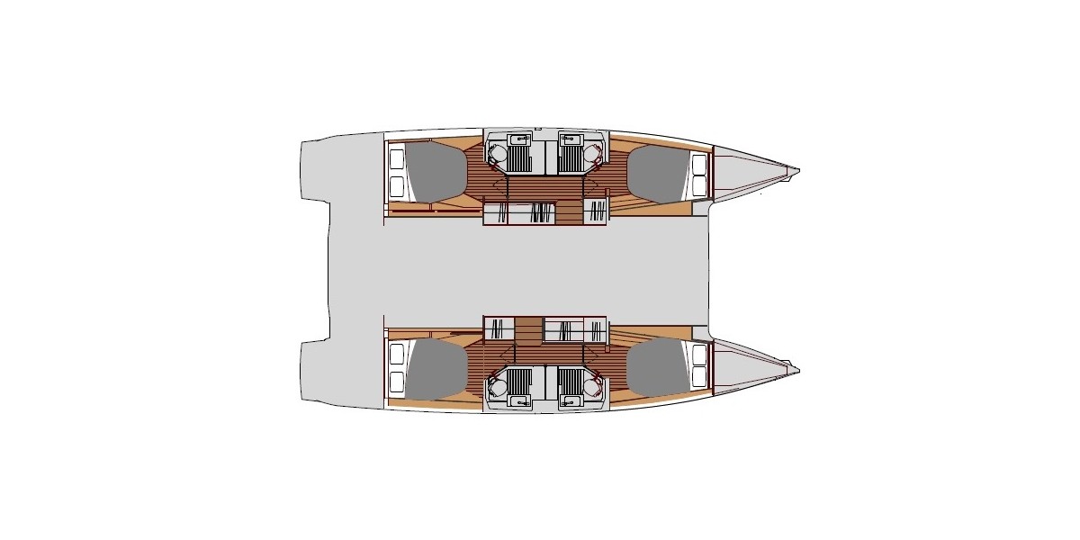 Fountaine Pajot Astrea 42, Le Bart | Yacht Charter Croatia