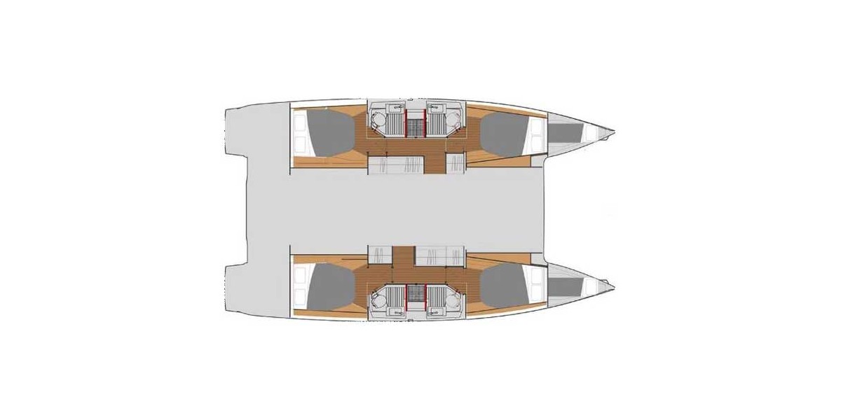 Fountaine Pajot Astrea 42, Alchiba | Yachtcharter Kroatien