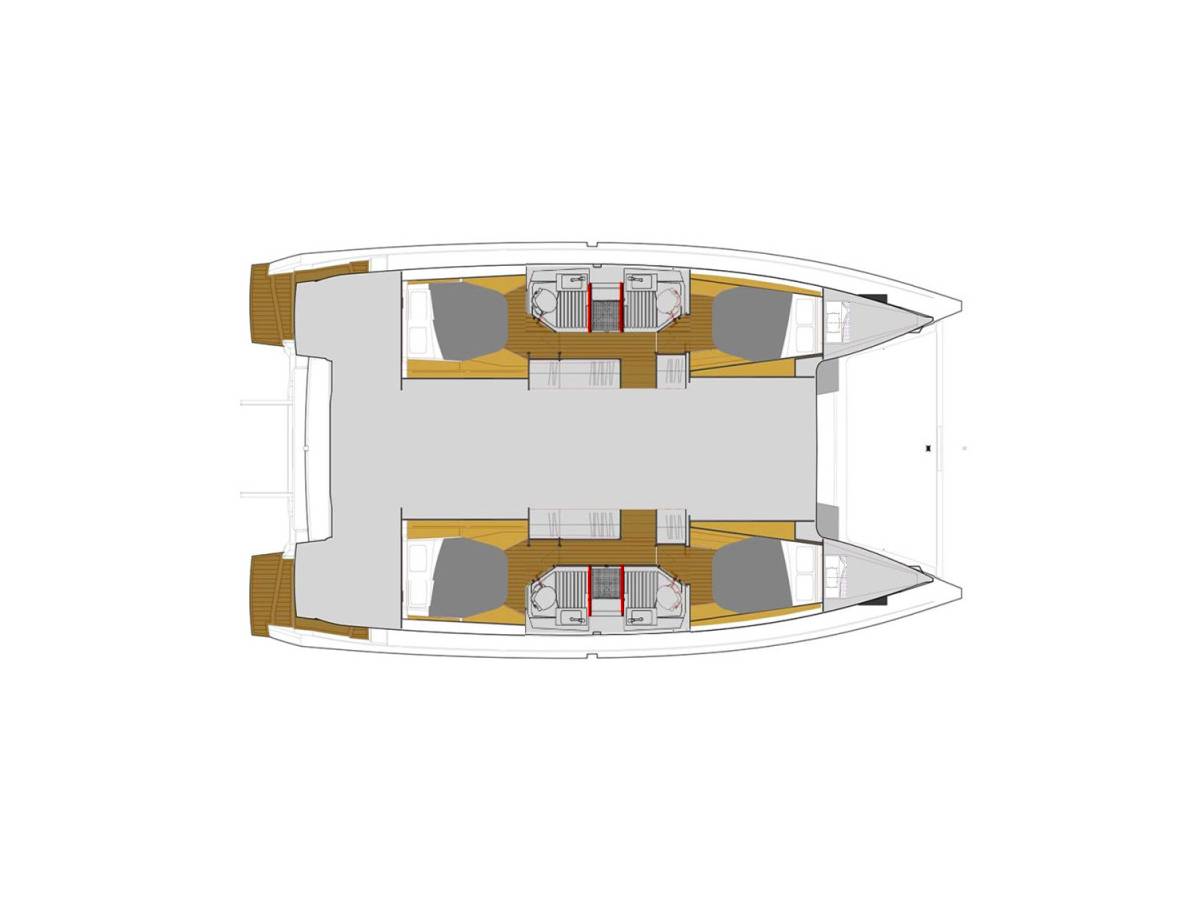 Fountaine Pajot Astrea 42, Mojo | Yachtcharter Kroatien