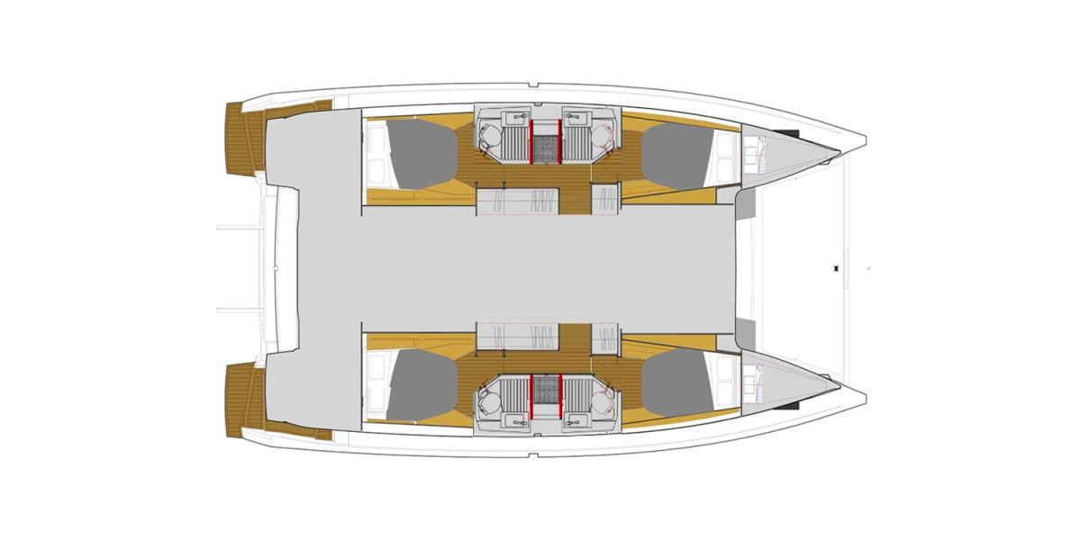 Fountaine Pajot Astrea 42, Mouse | Yacht Charter Croatia