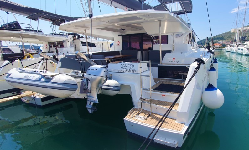 Fountaine Pajot Astrea 42, Crazy Diamond | Yacht Charter Croatia