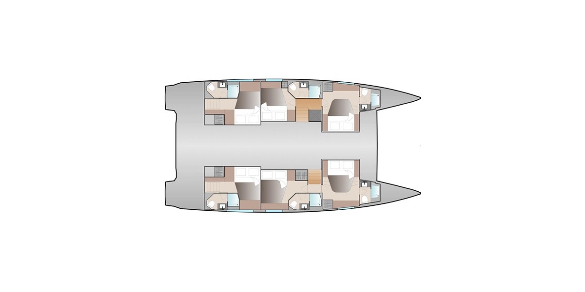 Fountaine Pajot Aura 51, Ocean Eye | Yacht Charter Croatia