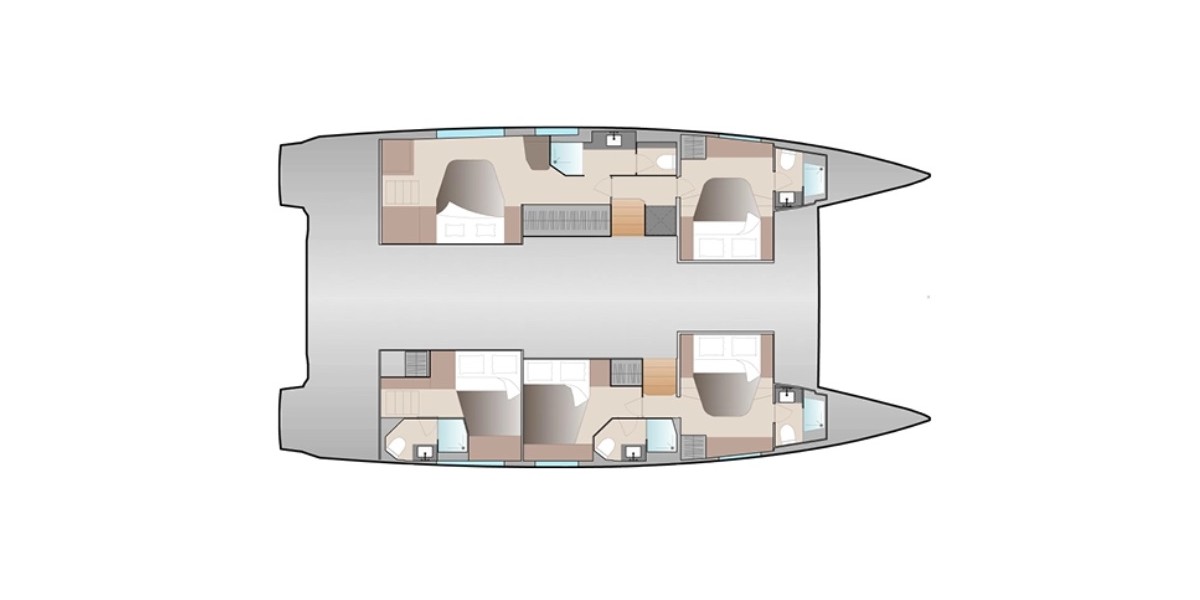 Fountaine Pajot Aura 51, Odysseus | Yacht Charter Croatia