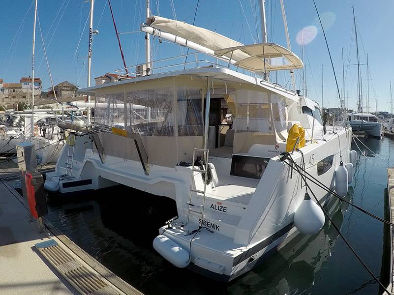 Fountaine Pajot Elba 45, Alize | Yacht Charter Croatia