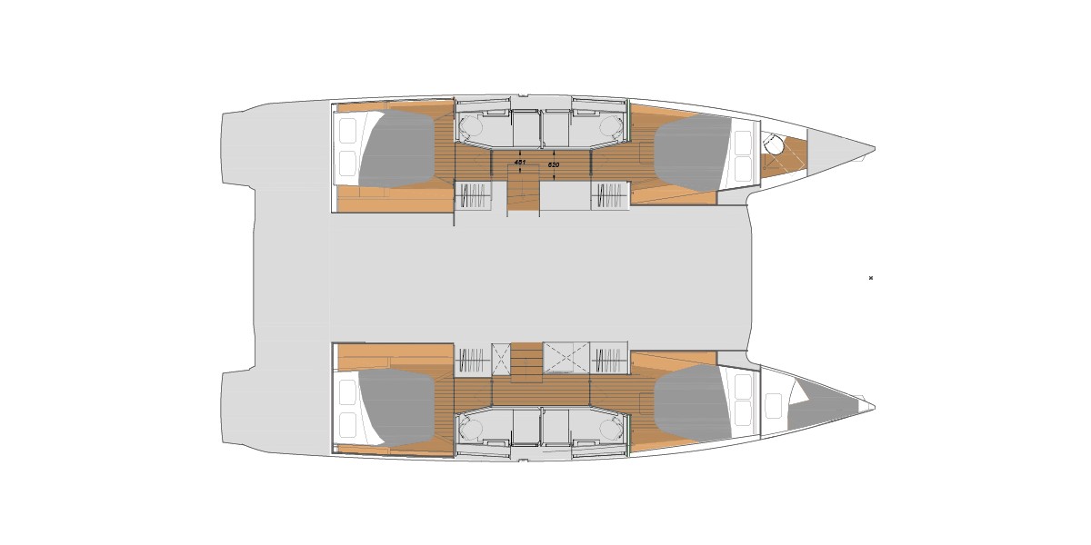 Fountaine Pajot Elba 45, Princess Valeria | Yacht Charter Croatia