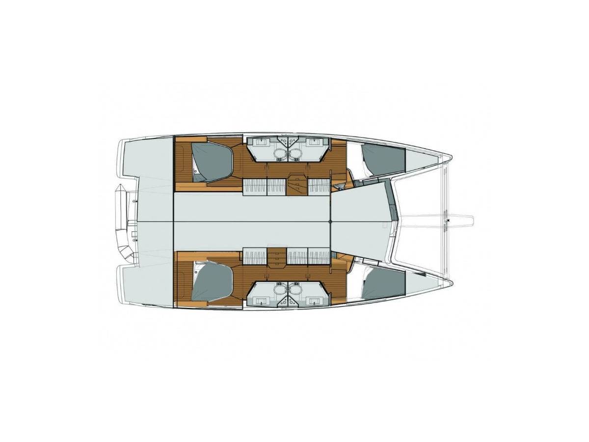 Fountaine Pajot Lucia 40, Canopus | Yacht Charter Croatia