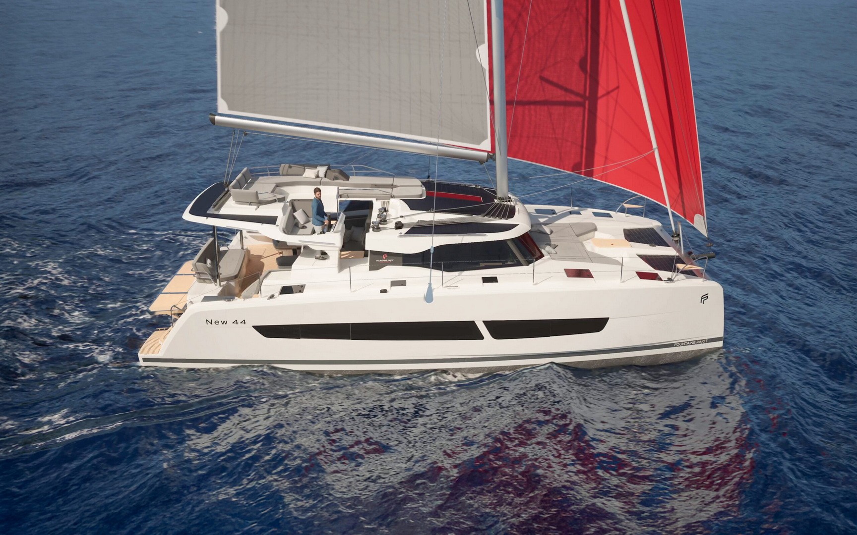 Fountaine Pajot New 44 Quatuor, Lizzie | Yacht Charter Croatia