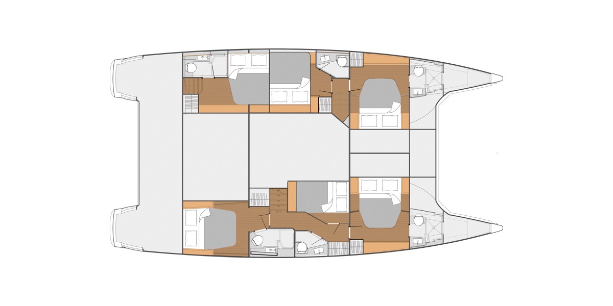 Fountaine Pajot Saba 50, Royal Cracow | Yacht Charter Croatia