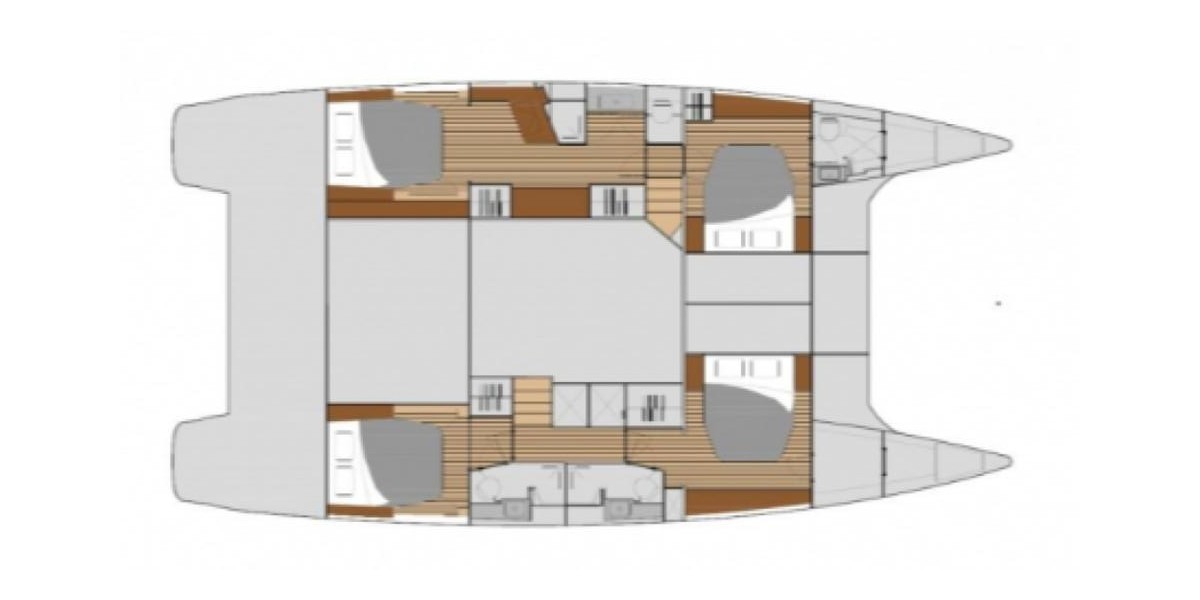 Fountaine Pajot Saba 50, Franco Nero | Yacht Charter Croatia