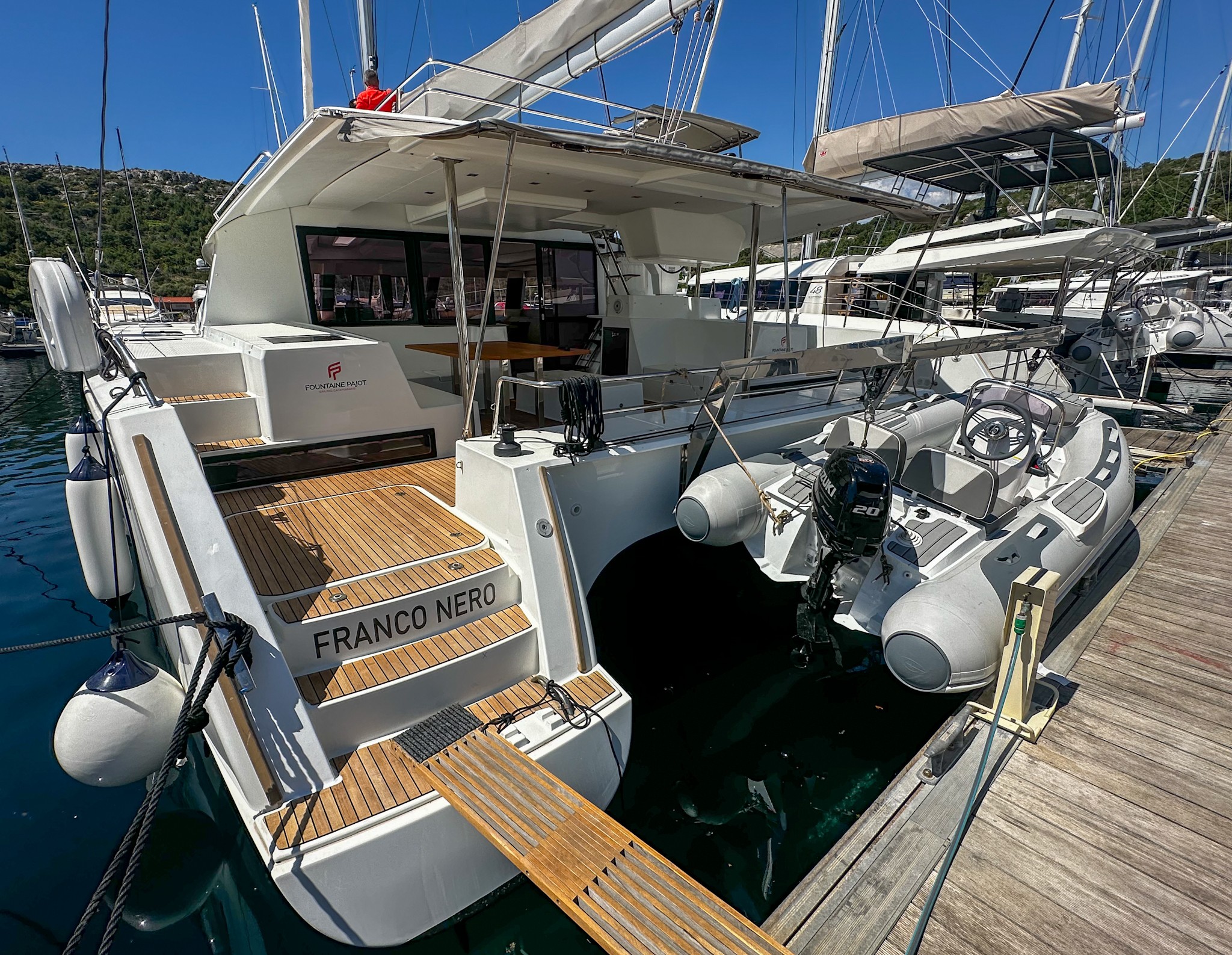Fountaine Pajot Saba 50, Franco Nero | Yacht Charter Croatia