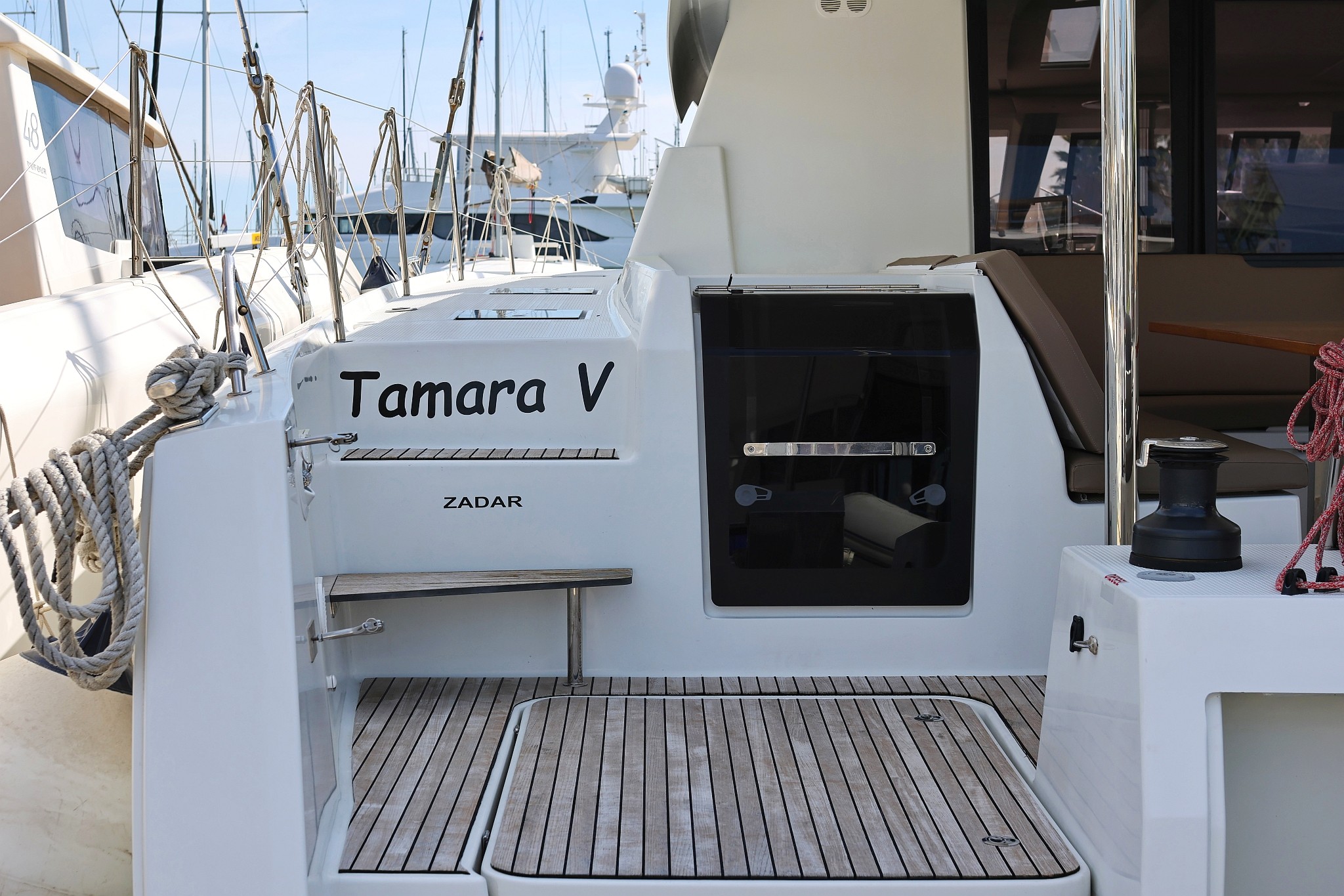 Fountaine Pajot Saona 47 Quintet, Tamara V | Yacht Charter Croatia