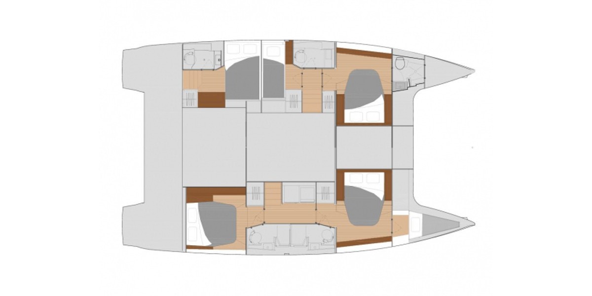 Fountaine Pajot Saona 47 Quintet, Nina V | Yacht Charter Croatia