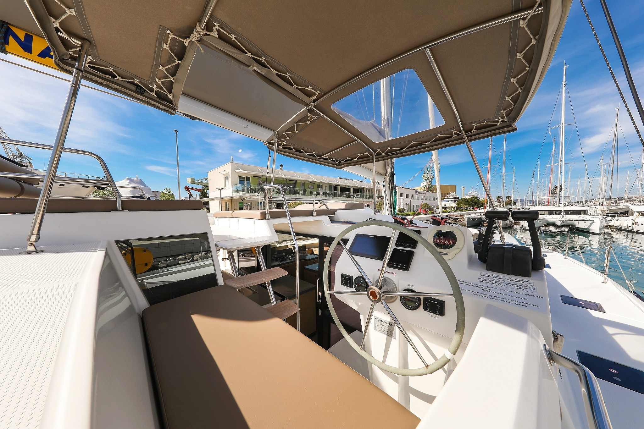Fountaine Pajot Saona 47 Quintet, Nina V | Yacht Charter Croatia