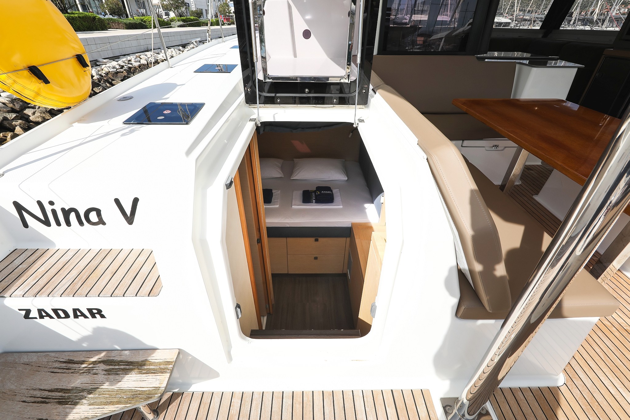 Fountaine Pajot Saona 47 Quintet, Nina V | Yacht Charter Croatia