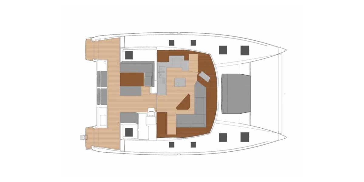 Fountaine Pajot Saona 47 Quintet, Aquarius | Yacht Charter Croatia
