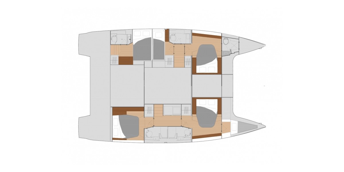 Fountaine Pajot Saona 47 Quintet, Fee | Yacht Charter Croatia