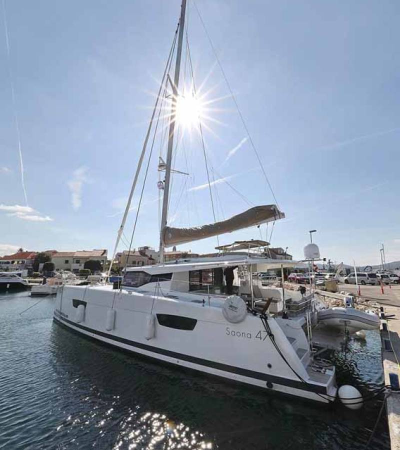 Fountaine Pajot Saona 47 Quintet, Fee | Yacht Charter Croatia