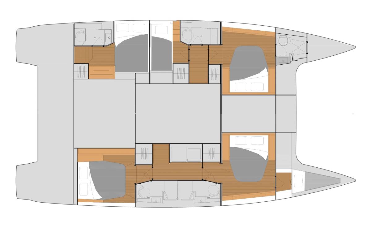 Fountaine Pajot Tanna 47, First Life | Noleggio di Yacht Croazia