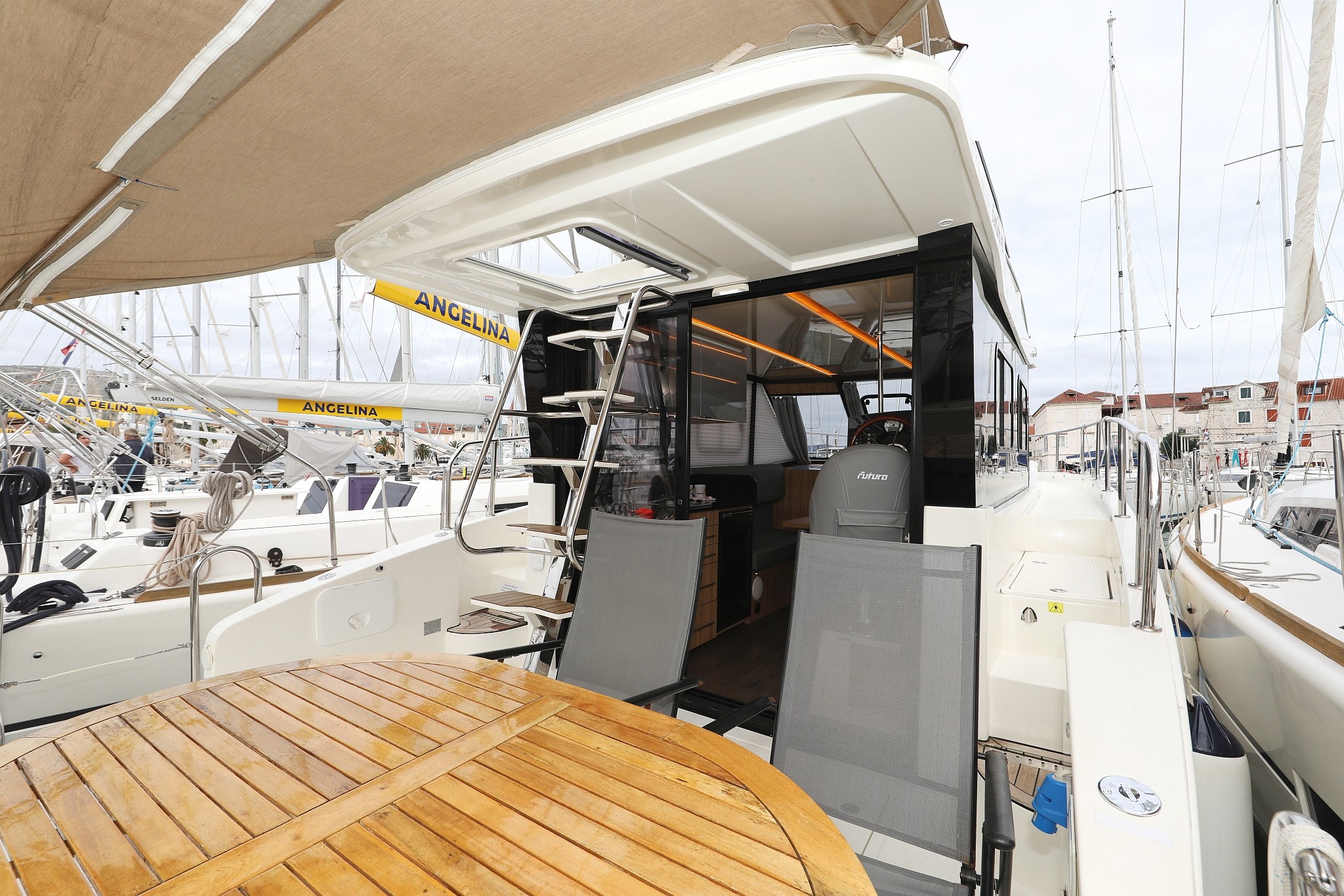 Futura 40 Grand Horizon, Running Gag I | Yacht Charter Croatia