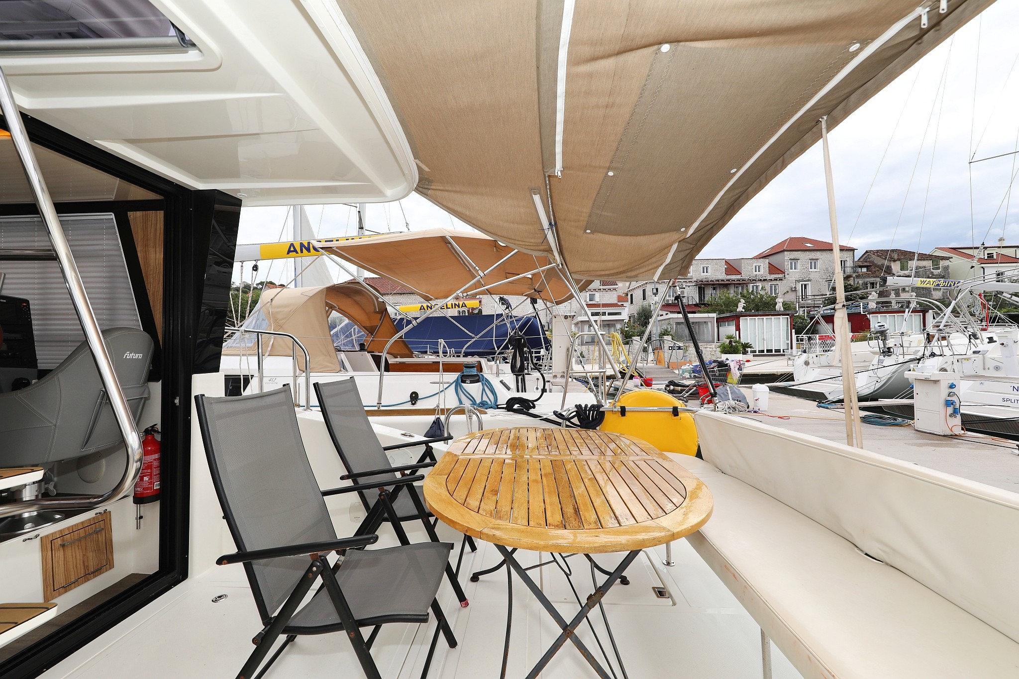Futura 40 Grand Horizon, Running Gag I | Yacht Charter Croatia