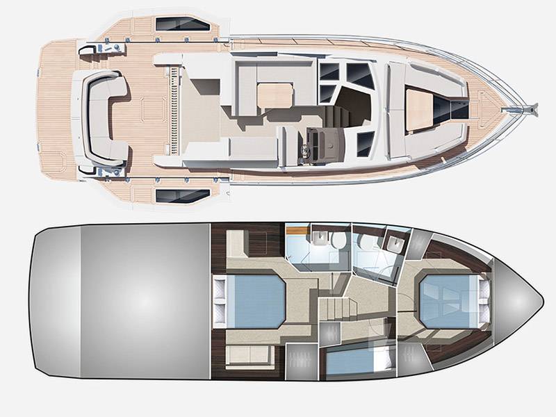 Galeon 480, Il Sogno V | Yachtcharter Kroatien