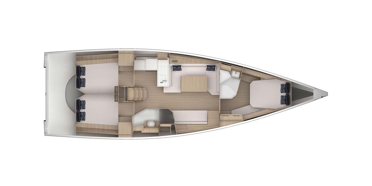 Grand Soleil 44 Performance, Destiny | Yacht Charter Croatia